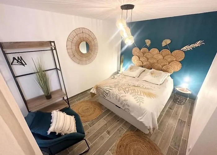 L'evasion - Baignoire Luminotherapie - Climatise Appartement